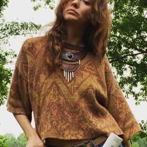 Free People cropped sweater